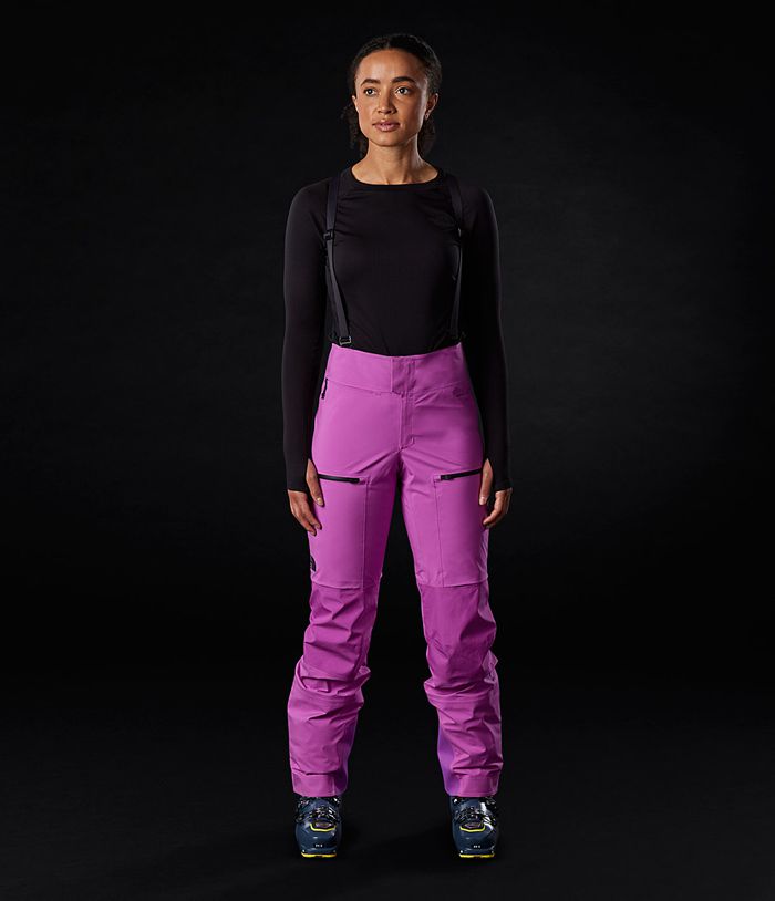 Pantalon Nieve The North Face Mujer Freethinker Futurelight™ - Colombia AJUXDO240 - Moradas